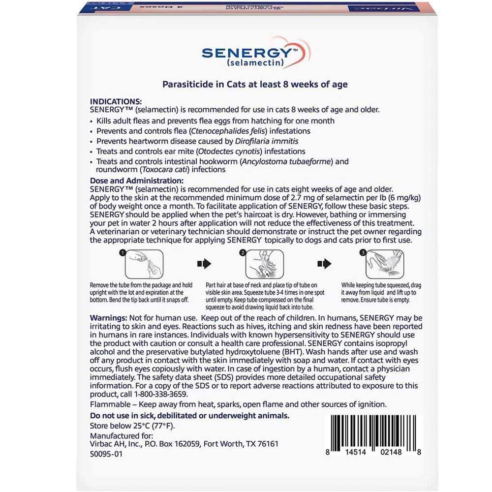 Topical for Cats 5.1 15 lbs P8201