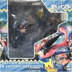 Pokemon Ash, Pikachu & Ash-Greninja Figure Y2184