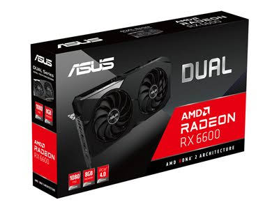 Graphics card Radeon RX 6600 8 GB GDDR6 PCIe 4.0 O403325