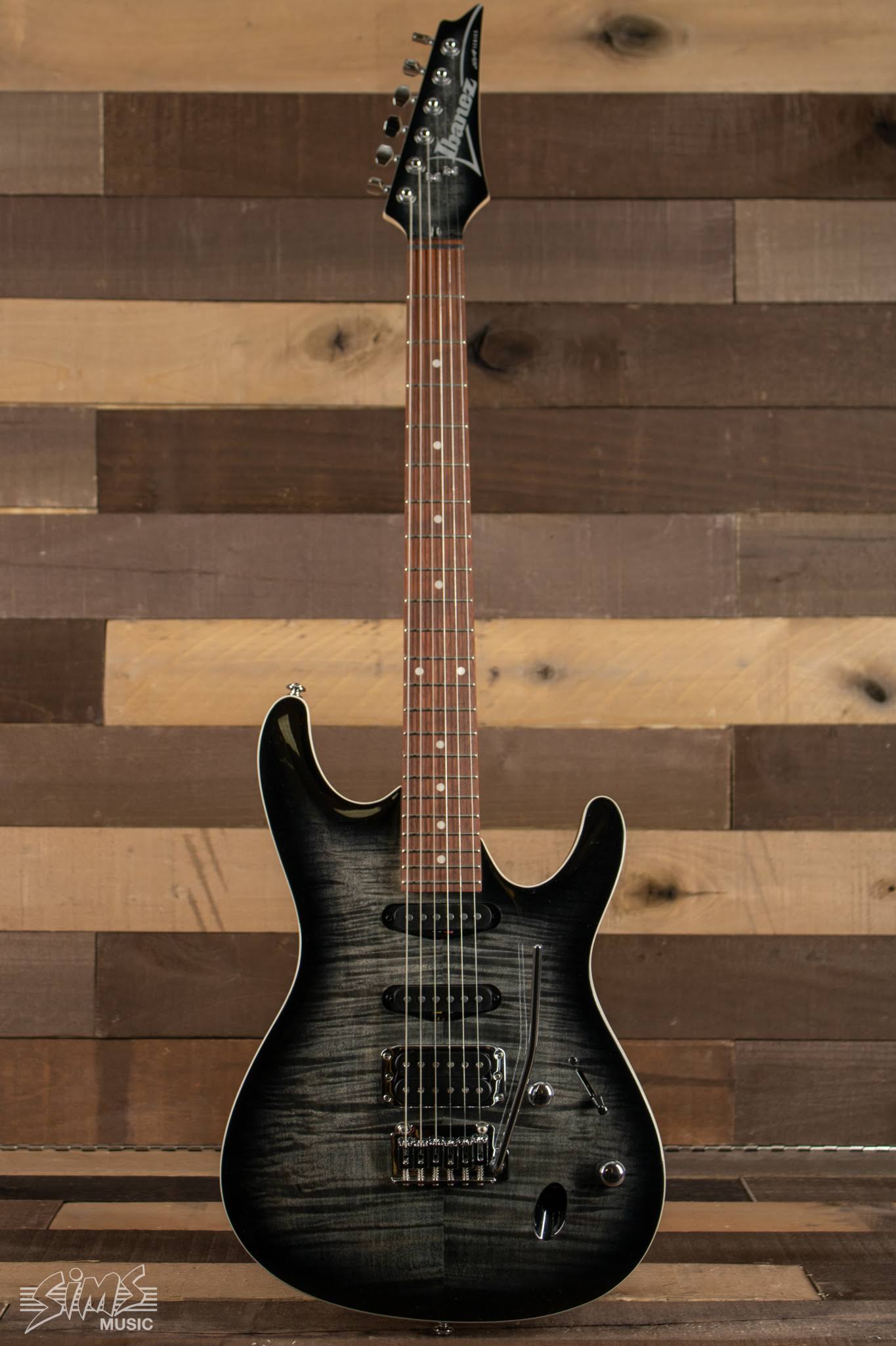 Electric Guitar Transparent Gray Burst S2417