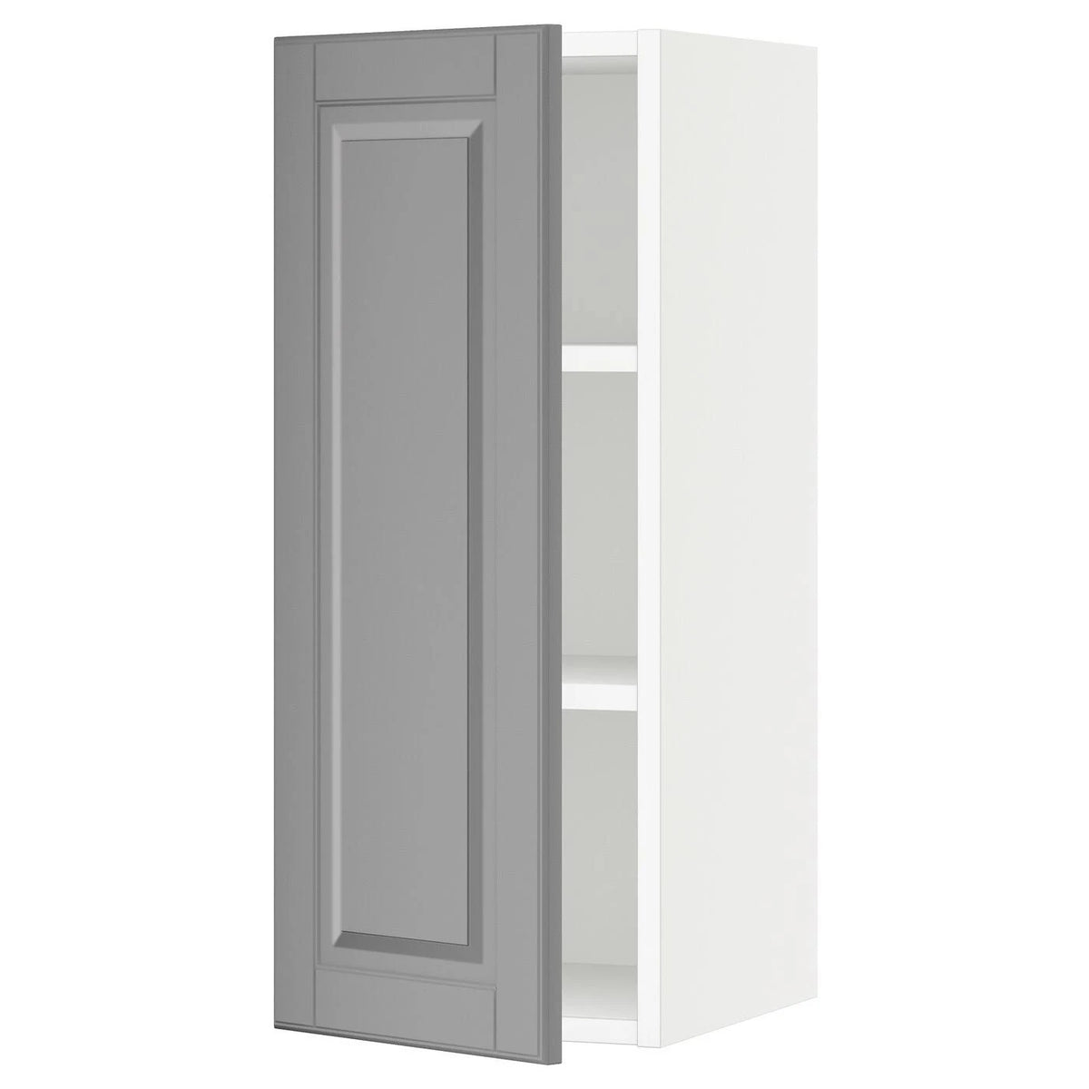 IKEA - SEKTION Wall Cabinet, white/Bodbyn Gray, 12x15x30 59345180