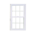 American Craftsman 27.75 in. x 53.25 in. 50 Series Double Hung Buck Vinyl Window with Grilles - White 2854512G
