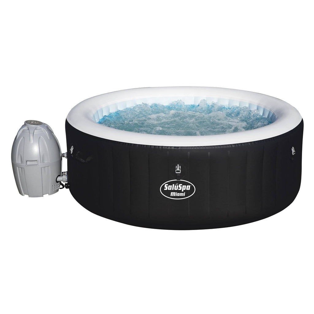 Inflatable Hot Tub Spa with Chlorine Sanitizer Kit Q799