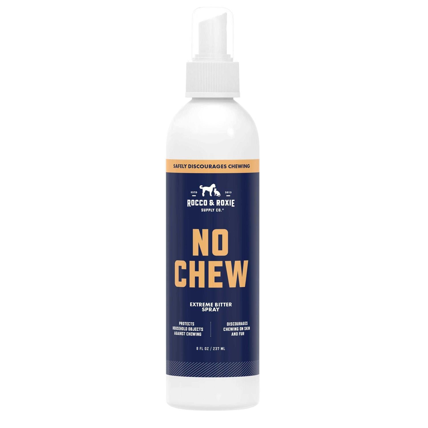 Rocco &amp; Roxie No Chew Extreme Bitter Spray - Pet Supplies online store