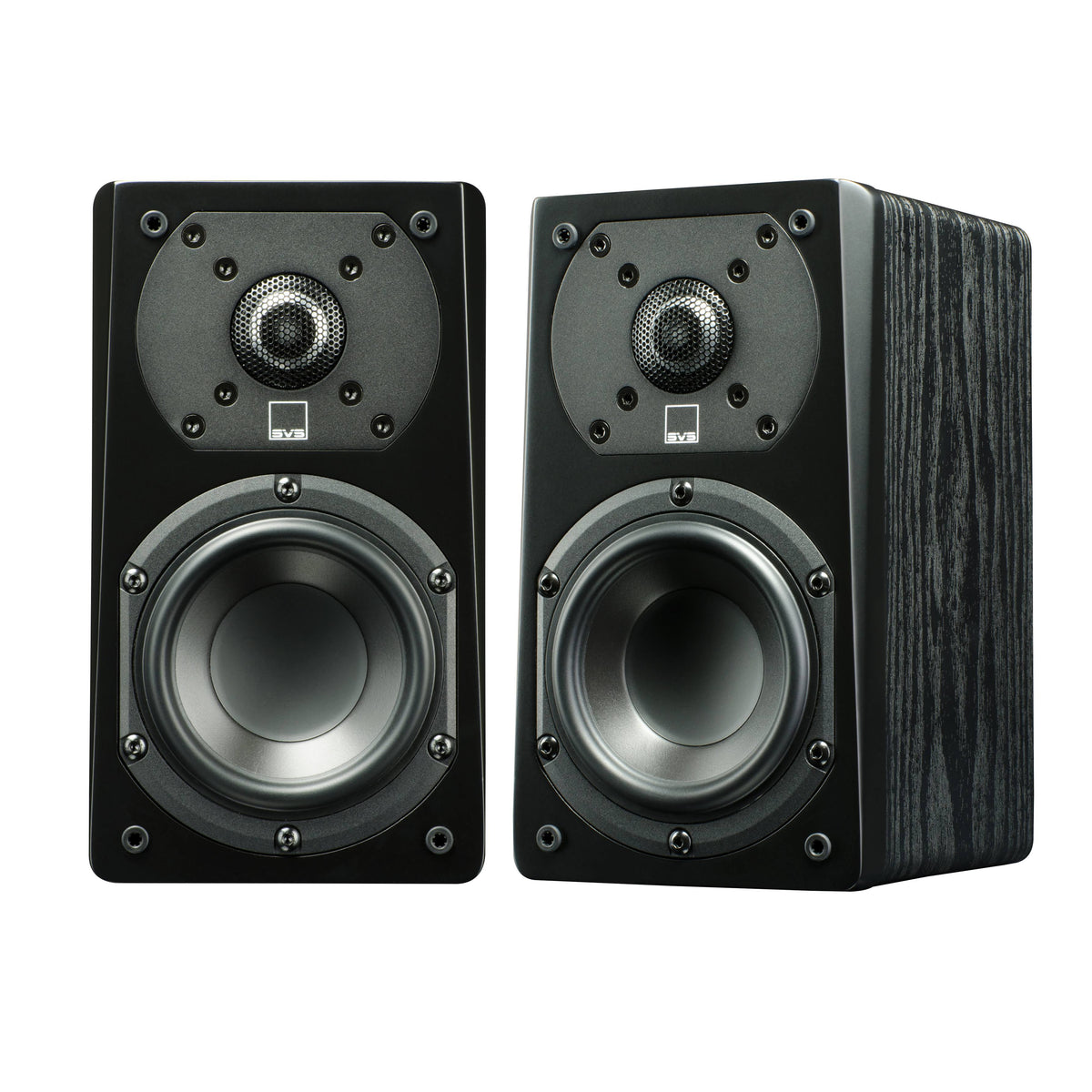 SVS Prime Satellite 2-way Speakers - Pair - Premium Black Ash