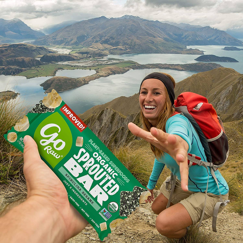Organic Sprouted Bars Spirulina Sesame Q414444