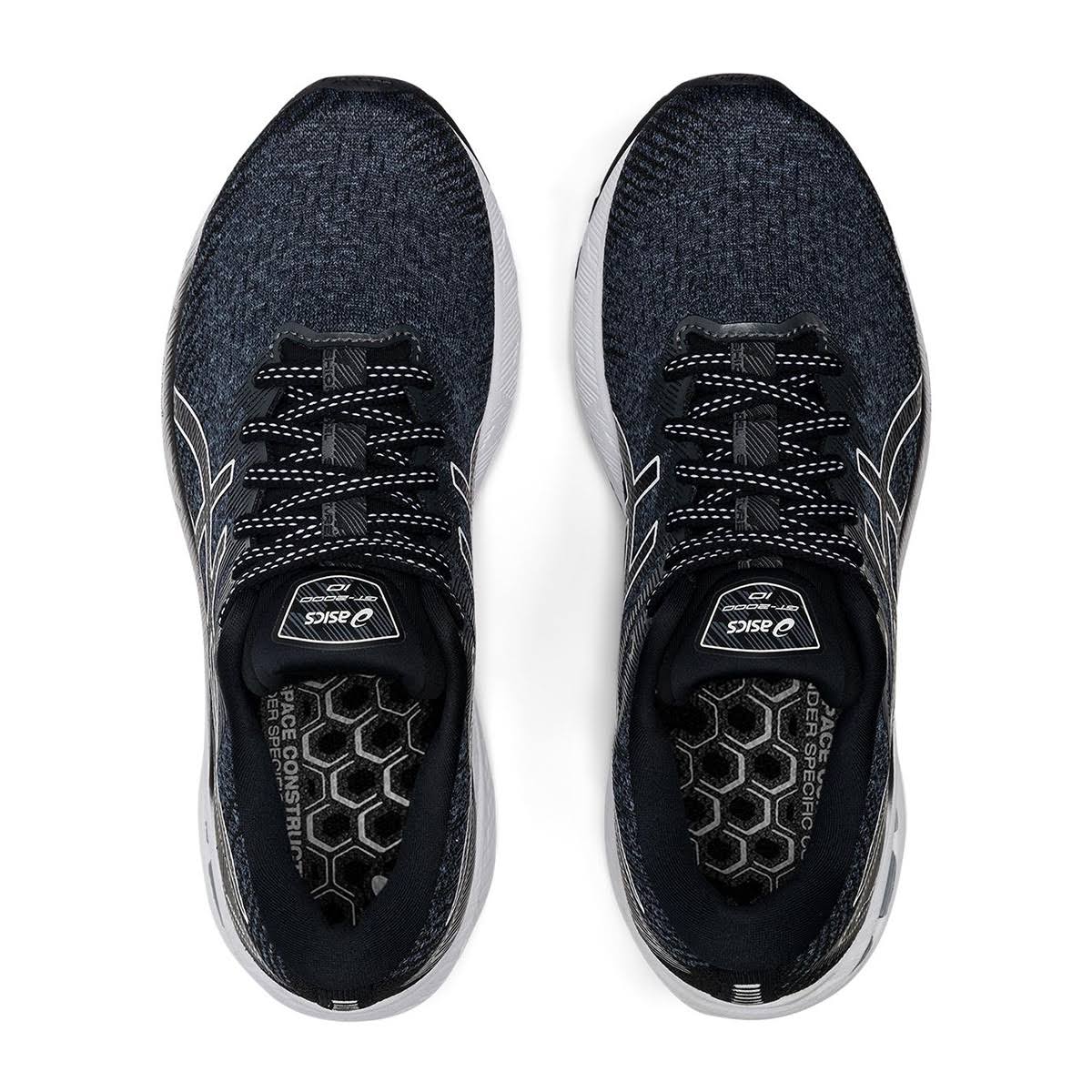 Black/White Running Shoes D444287