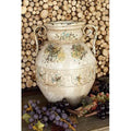 Beige Metal Vase Lark Manor