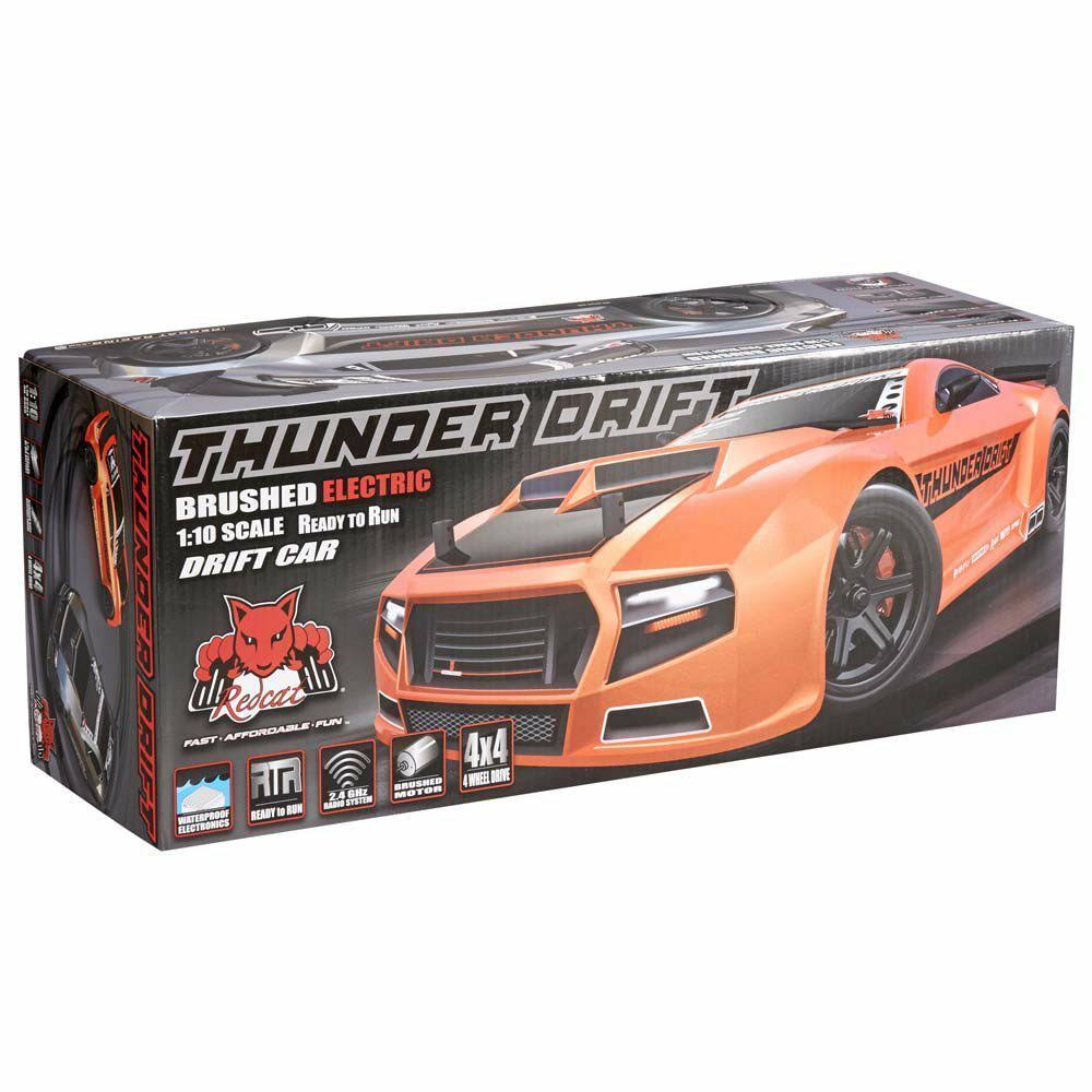 1/10 Scale Belt Drive Electric Drift Car Orange S92722