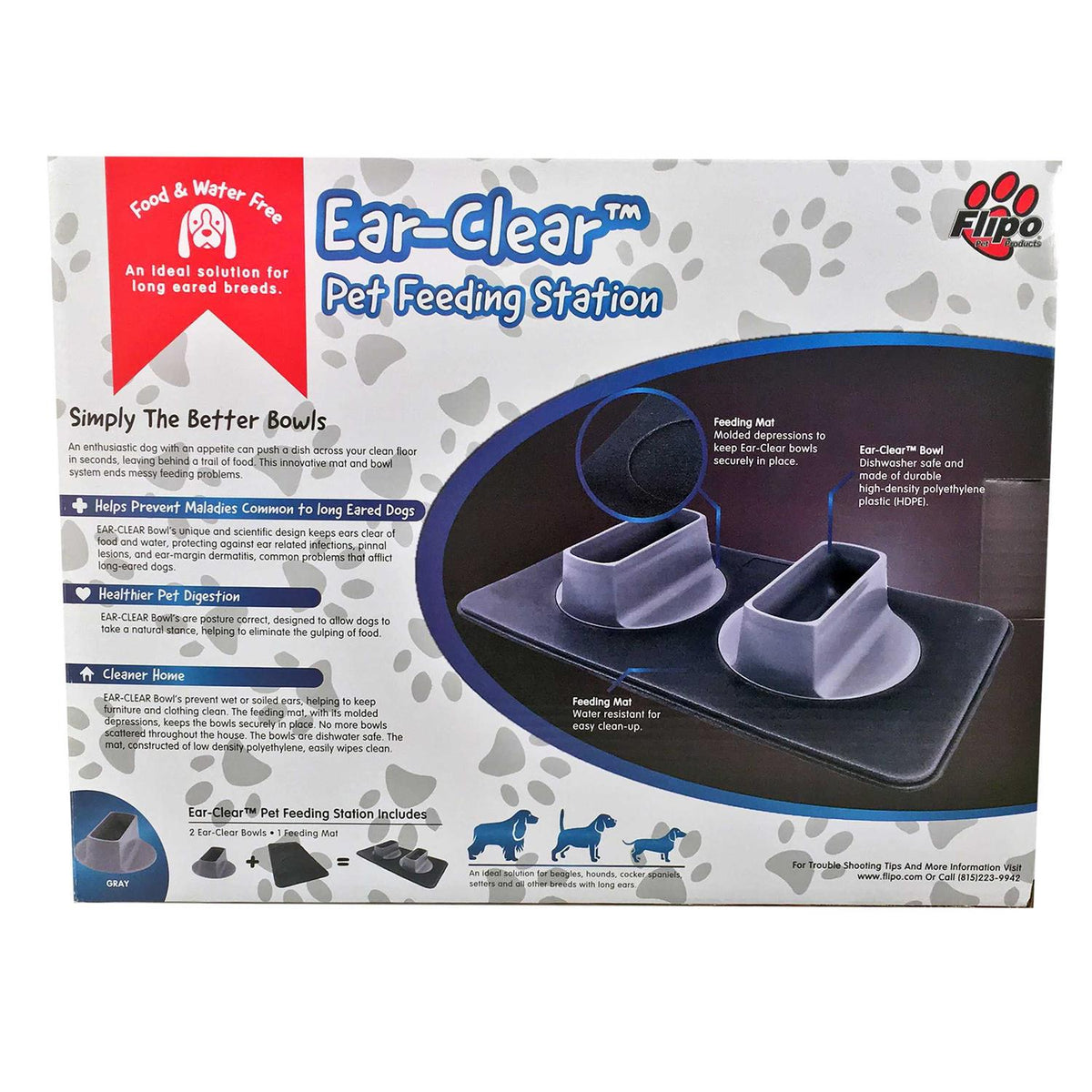 Ear-Clear Pet Feeding Station X506834