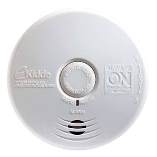 Battery-Operated Combination Carbon Monoxide and Smoke Alarm with Photoelectric Sensor 3 Pack (3 Pack)