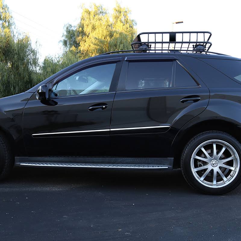 Cargo Extendable Basket Universal Roof Rack - Black P584066