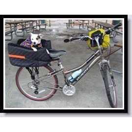 Pet Bicycle Seat with Lookout U820831