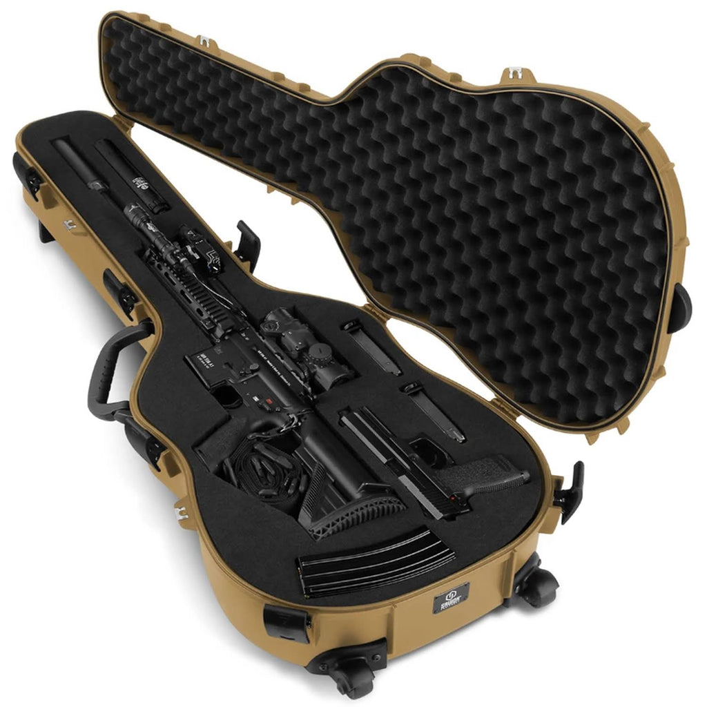 Savior Equipment Tactical Lockable Single Rifle Foam Padded Guitar GU