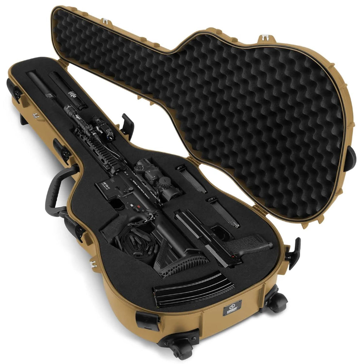 Savior Equipment Tactical Lockable Single Rifle Foam Padded Guitar GU
