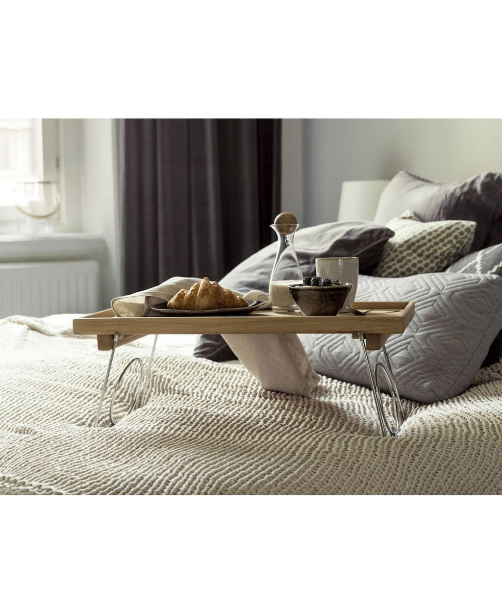 Oak Bed Tray with Folding Legs K492632
