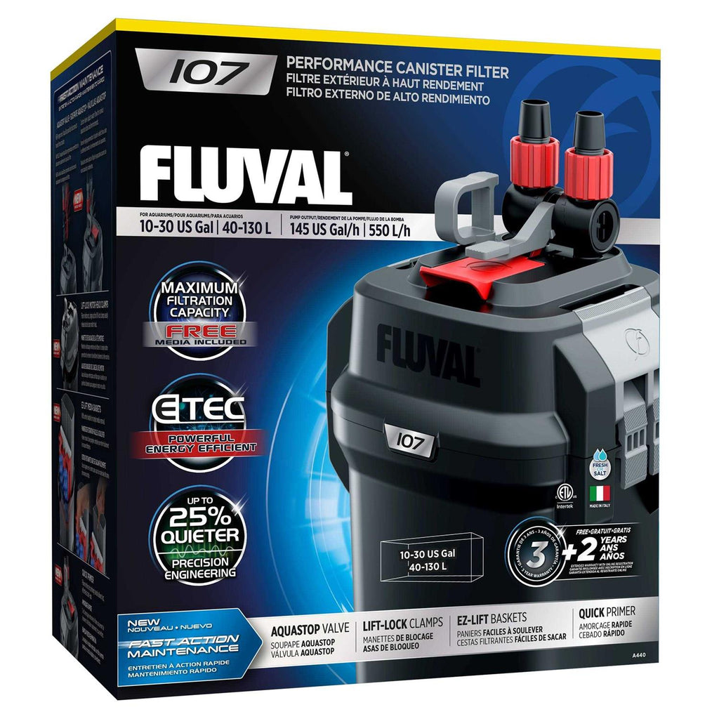 Fluval 107 Canister Filter - Pet Supplies online store