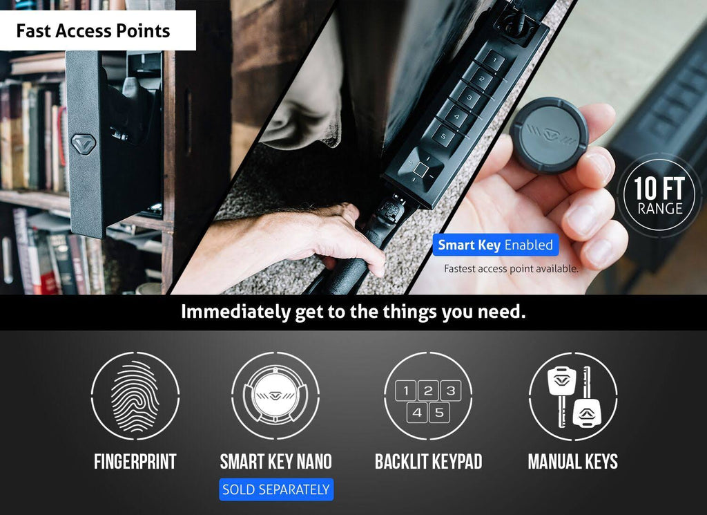 Biometric Bluetooth Slider Safe U5929