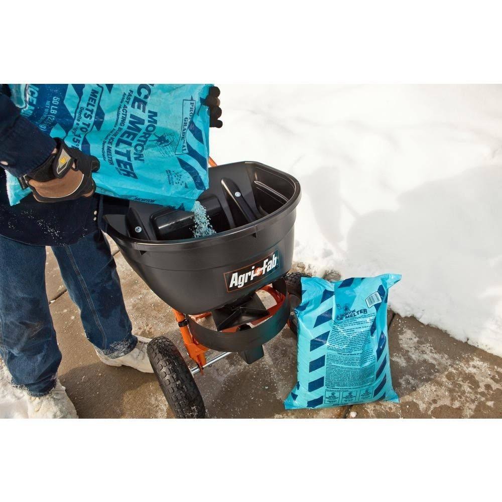 130 lb Push Broadcast Salt Spreader N883459