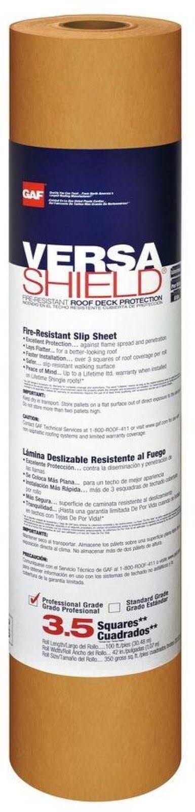 GAF 350 Sq. ft. Roll VersaShield Fire-Resistant Underlayment 0904000
