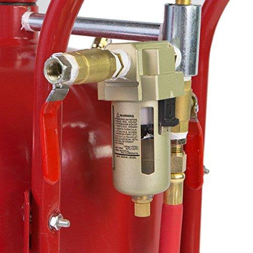 Air Sand Blaster 10 Gallon, Red S553732