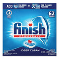 Finish Powerball Dishwasher Tabs, Fresh Scent, 62/Box, 4 Boxes/Carton
