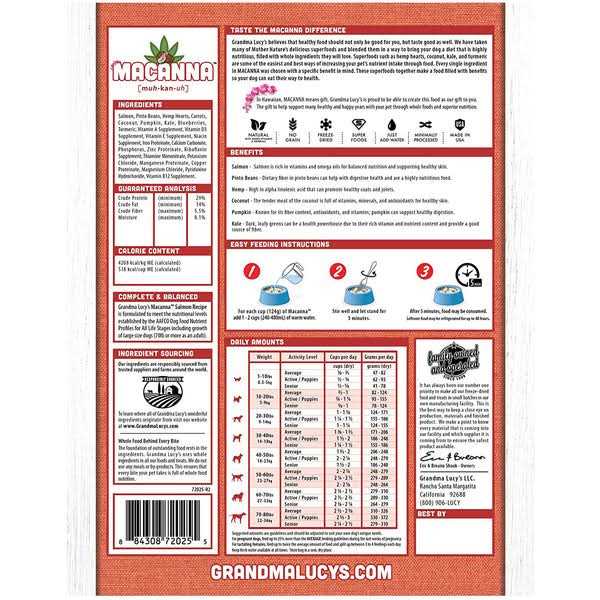 Freeze Dried Salmon Dog Food V59660