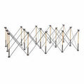 Bora Centipede 4x8 Feet Work Stand and Portable Table | XL Sawhorse Support with Folding, Collapsible Steel Legs, CK15S