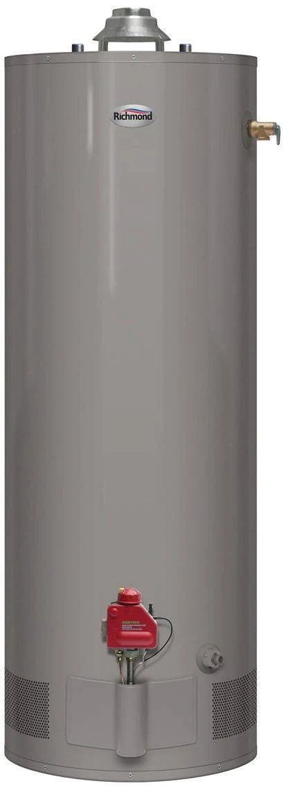 Richmond 6G40-32PF3 Tall GAS Water Heater, Propane Gas, 40 Gal Tank,