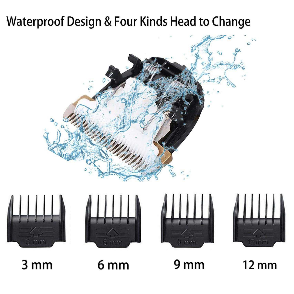 Dog Grooming Kit Clippers Low Noise Rechargeable Cordless G346739