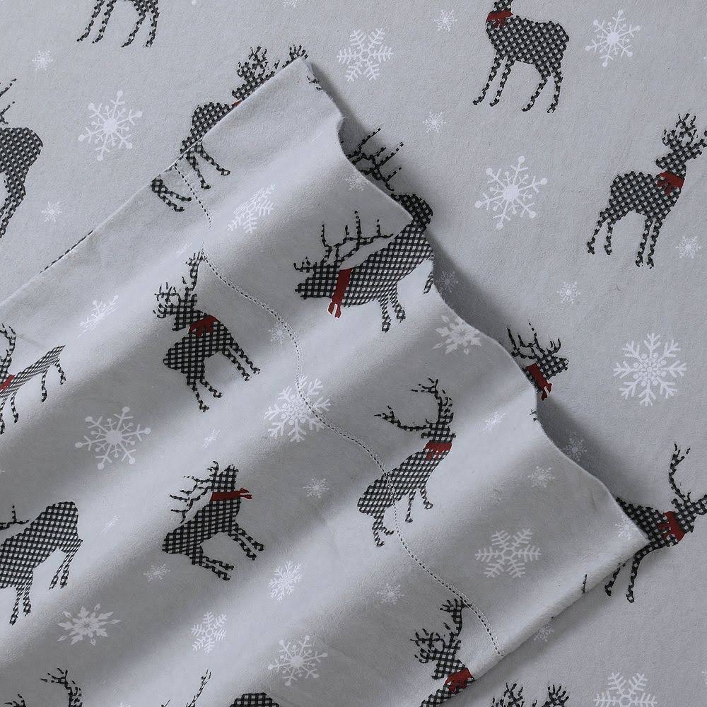 Heavyweight Cotton Flannel Sheet Set - Twin XL U497