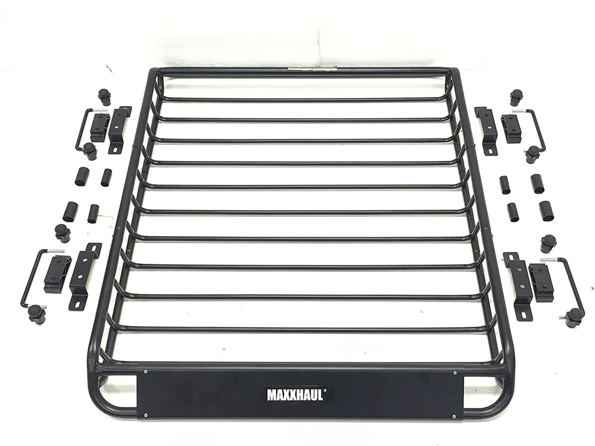 Steel Roof Rack Car Top Cargo Carrier Basket H5447