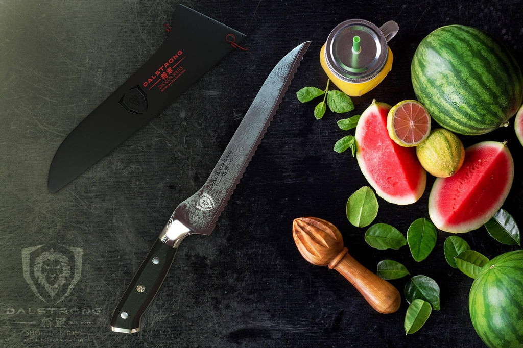 Serrated Offset Bread and Deli Knife, 8 Inch D990