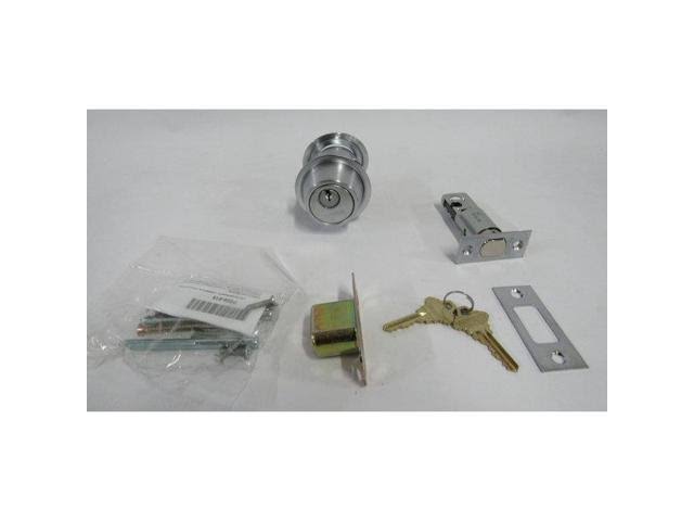 Deadbolt, Satin Chrome M1270