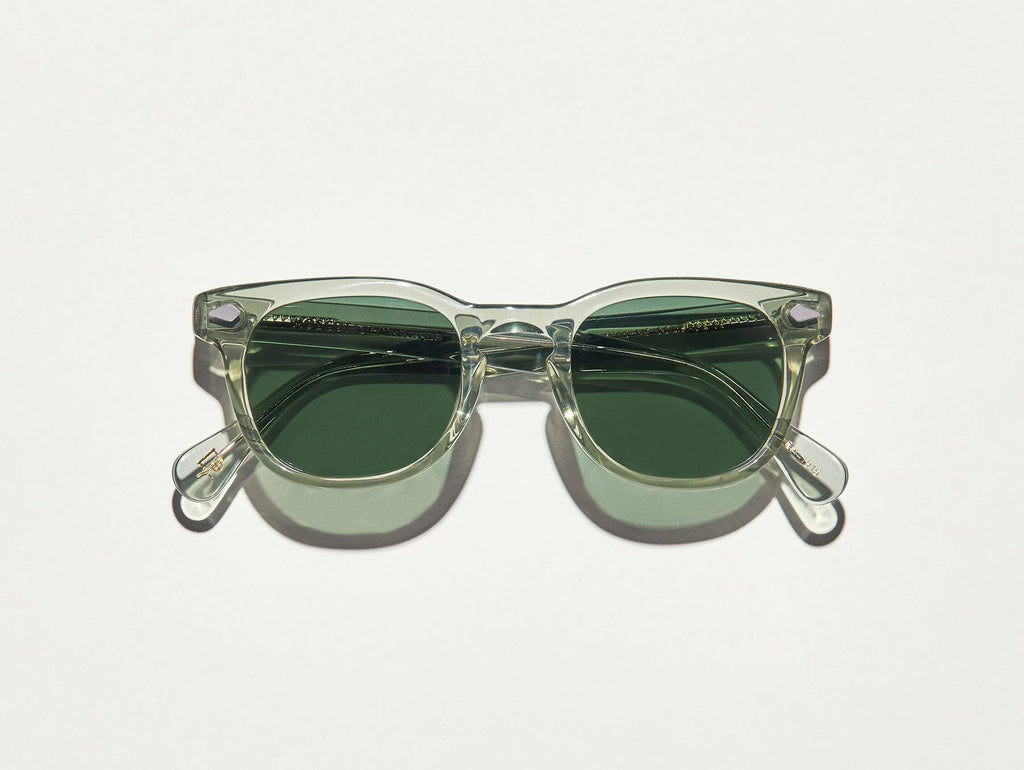 Moscot Gelt Sun Frames - Sage - Sunglasses - 46
