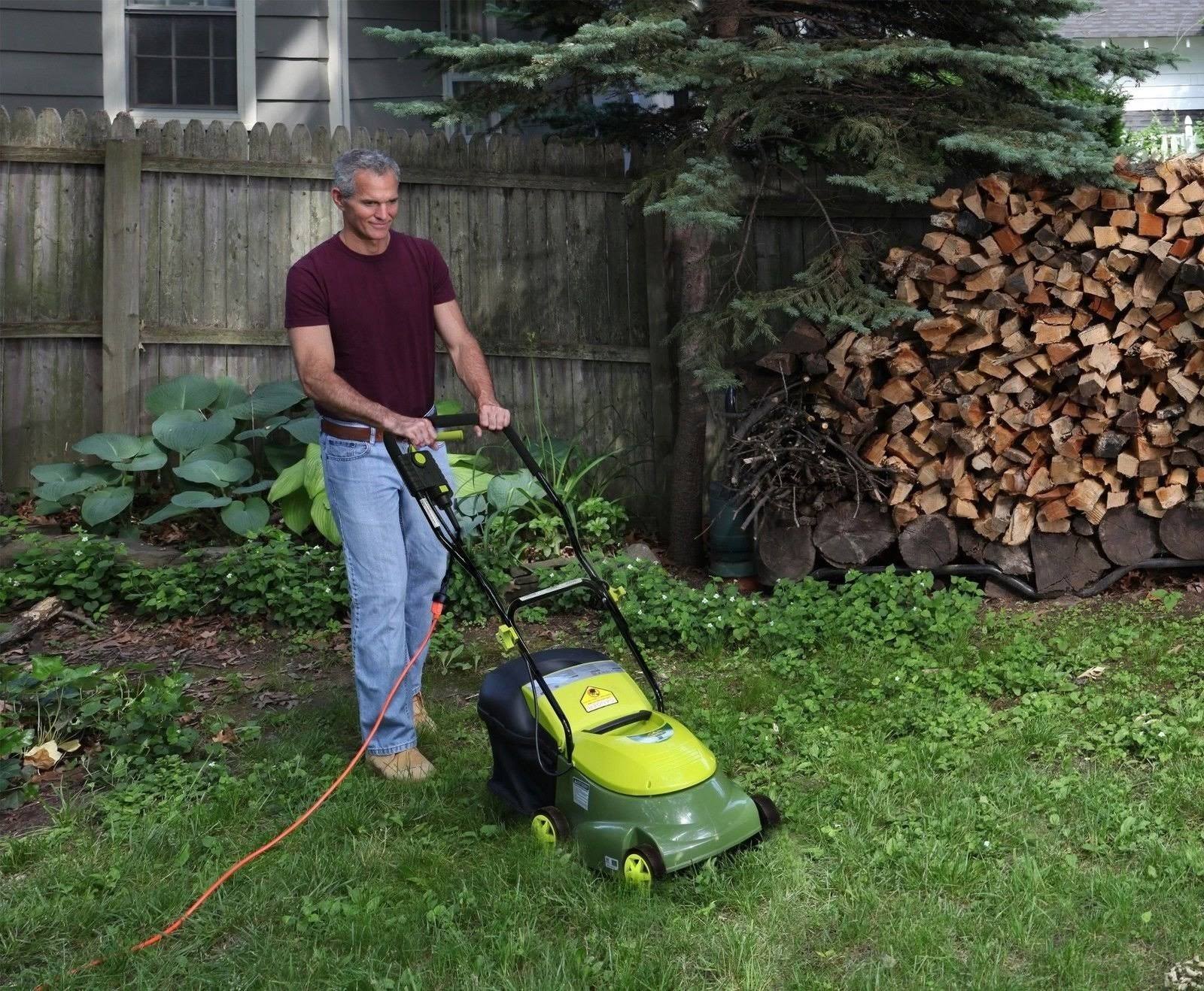 14-inch 12 Amp Electric Lawn Mower I677