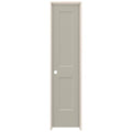 JELD-WEN 20 in. x 80 in. Monroe Desert Sand Right-Hand Smooth Solid Core Molded Composite MDF Single Prehung Interior Door