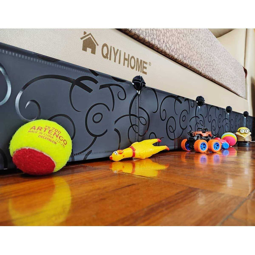 QIYIHOME Under Bed Blocker, Gap Bumper for Under Bed, Stop Things Going Under Bed or Sofa Couch - Pet Supplies online store