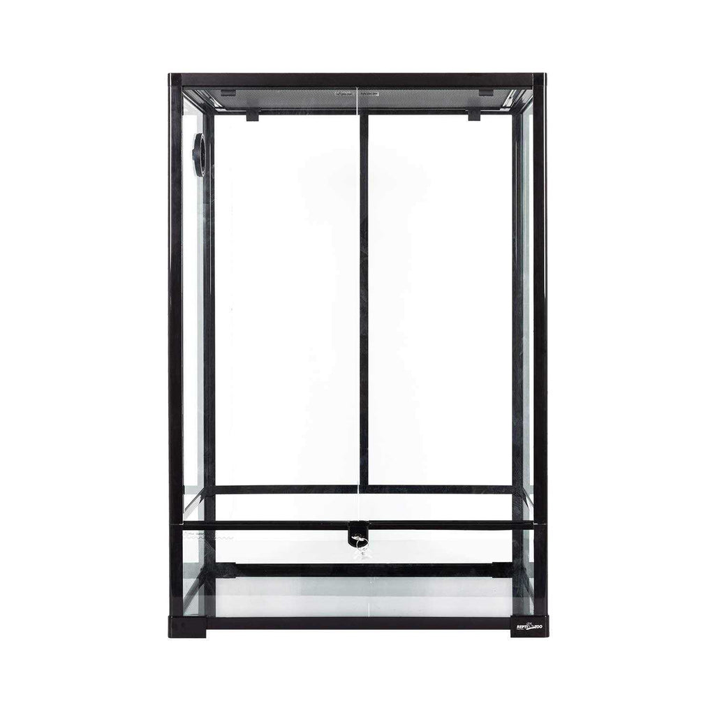 24 x 18 x 36 Reptile Tall Glass Terrarium with Double Hinge Door and Screen Ventilation B31463
