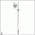 Hustler 4BTV 4-Band HF Vertical Amateur Ham Radio Base Antenna 1,500 Watt