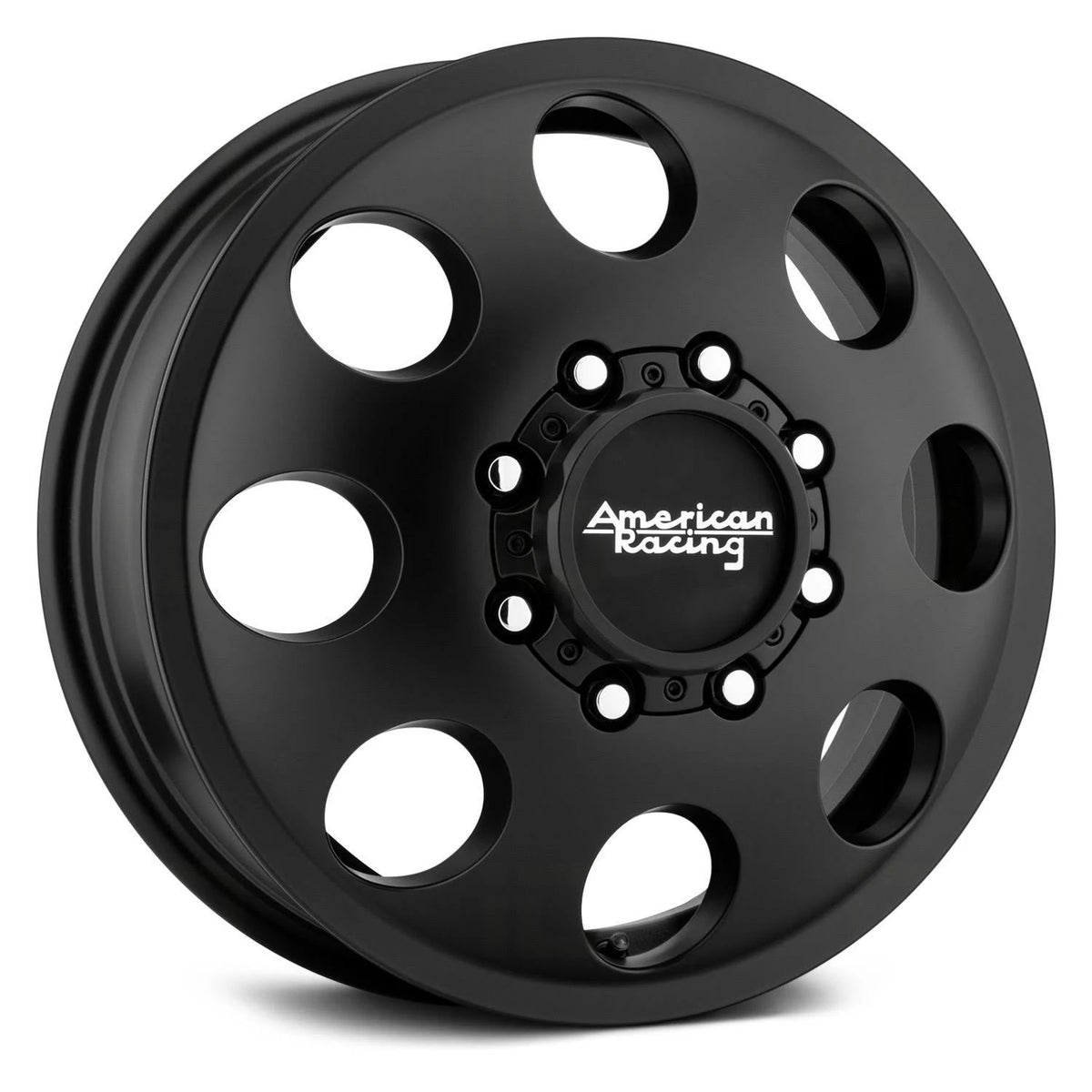 American Racing Baja Dually Rear Wheel 16x6 8x170 Black -134mm