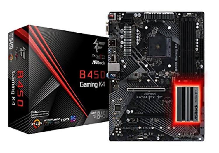 ASRock ATX Motherboard B450 Gaming K4