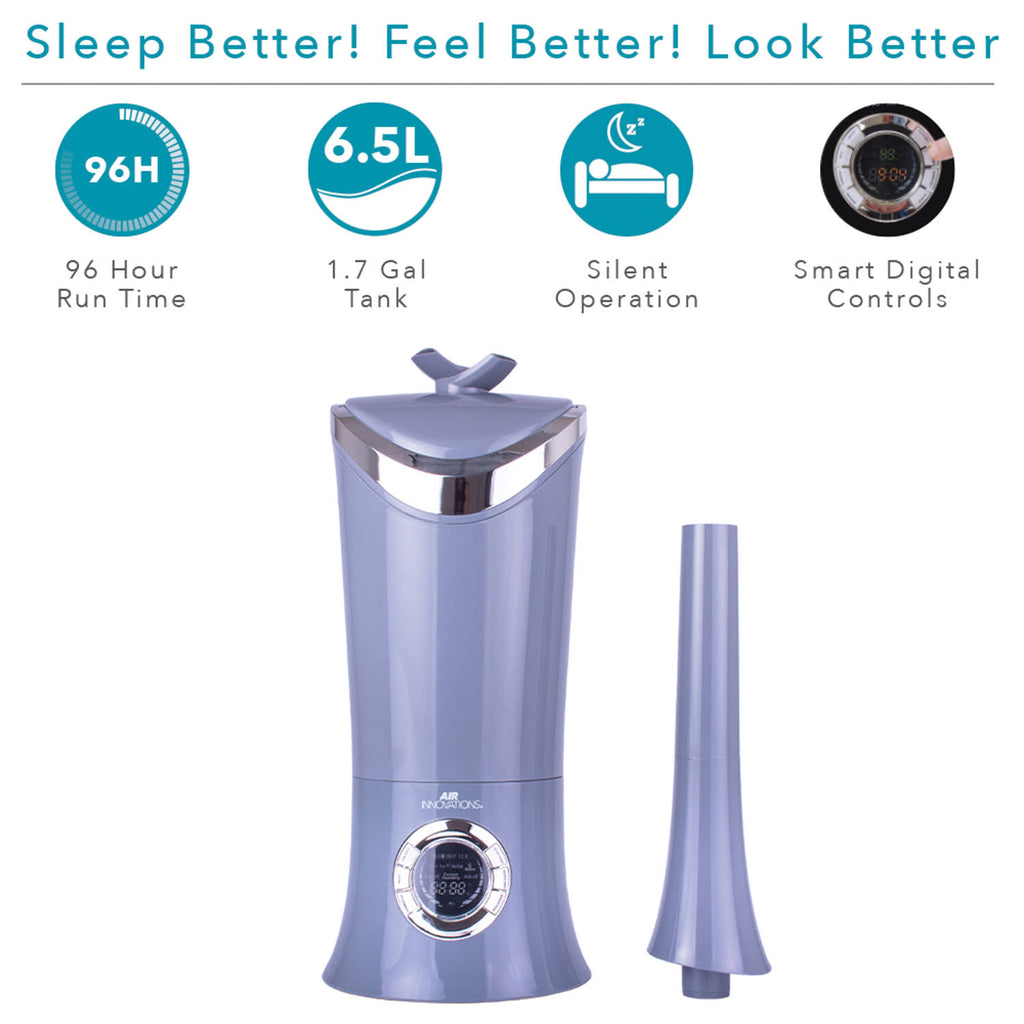 Ultrasonic Cool Mist Humidifier 1.7 gal with Remote S170579