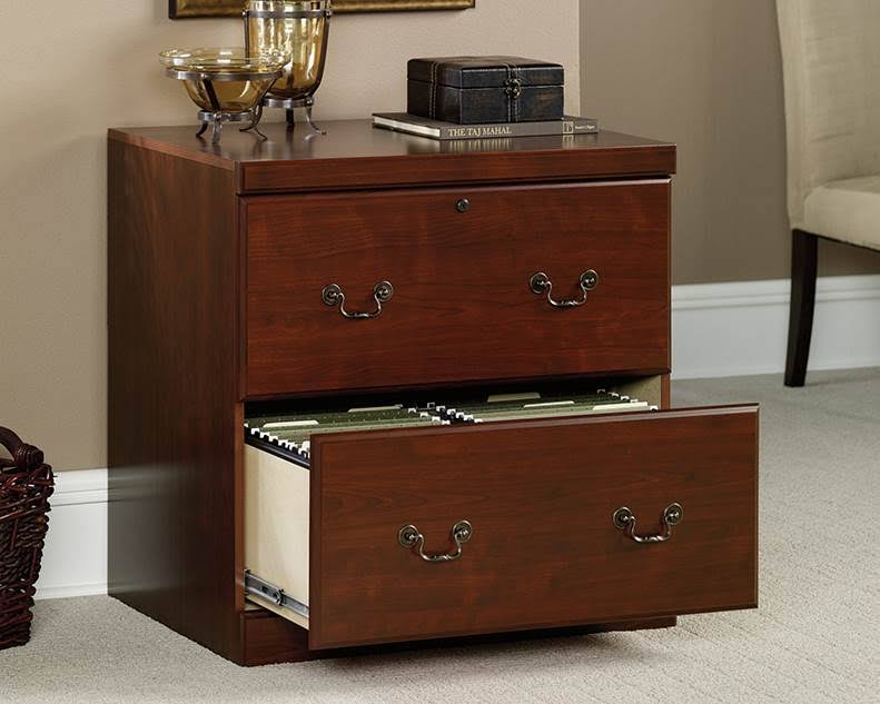 2 Drawer Lateral File Cabinet in Cherry Finish A540828
