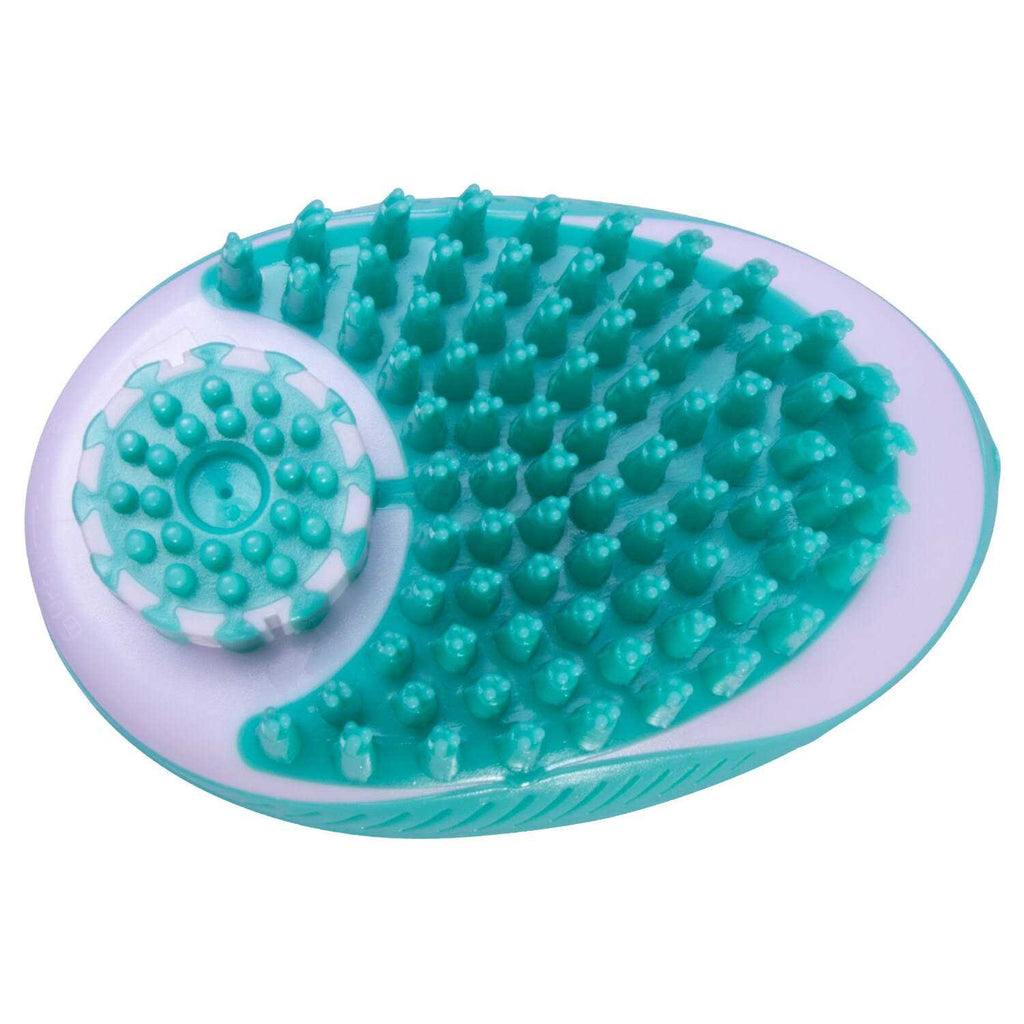 Pet Shampoo Dispensing Massage and Bathing Brush O8421