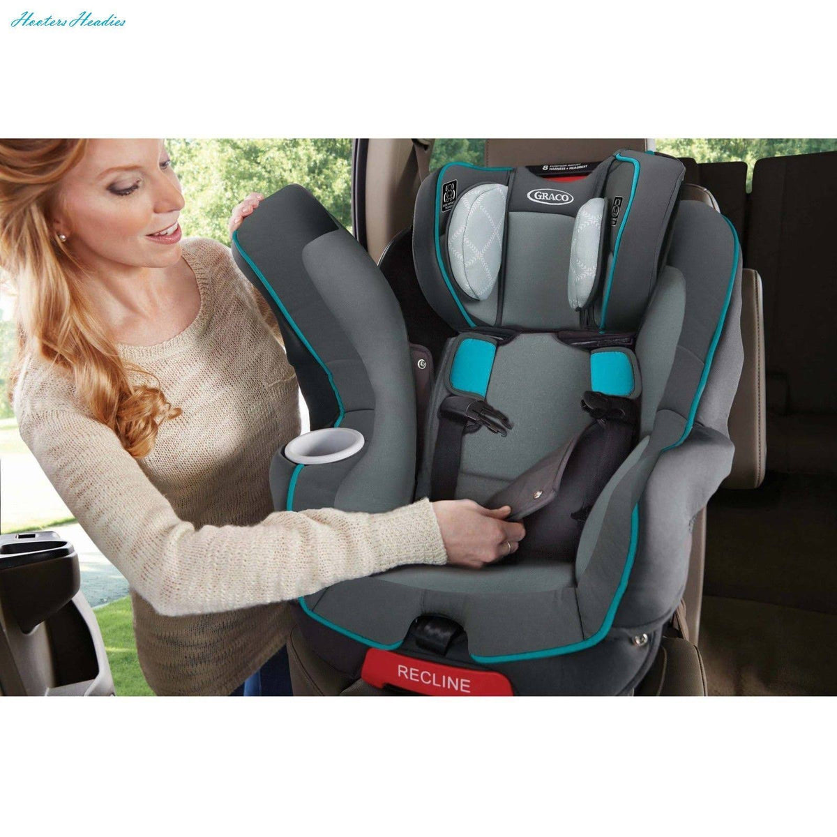Convertible Car Seat with Rapid Remove Cover P584