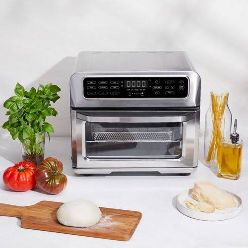 Dual-function Air Fryer + Toaster Oven, Stainless Steel, 20 Liter G918103
