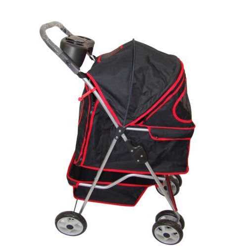 Folding Pet Stroller for Cat Dog Travel Carrier U571447