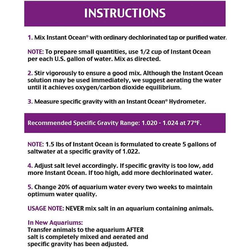 Instant Ocean Sea Salt for Aquariums X272307