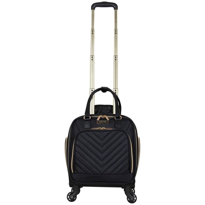 Chevron Quilted 4-Wheel Spinner Carry-On Suitcase T731297
